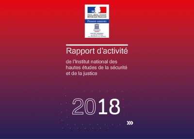 Rapport d'activité 2018 de l'INHESJ