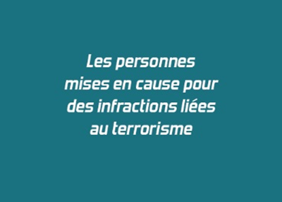 Publication de la Note n°52 sur les personnes mises en cause pour des infractions liées au terrorisme