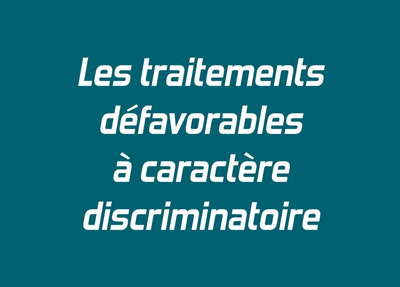 Publication du Flash'Crim n°32 sur les traitements défavorables à caractère discriminatoire