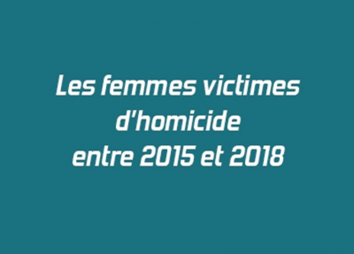 Publication de la Note n°42 sur les femmes victimes d'homicide