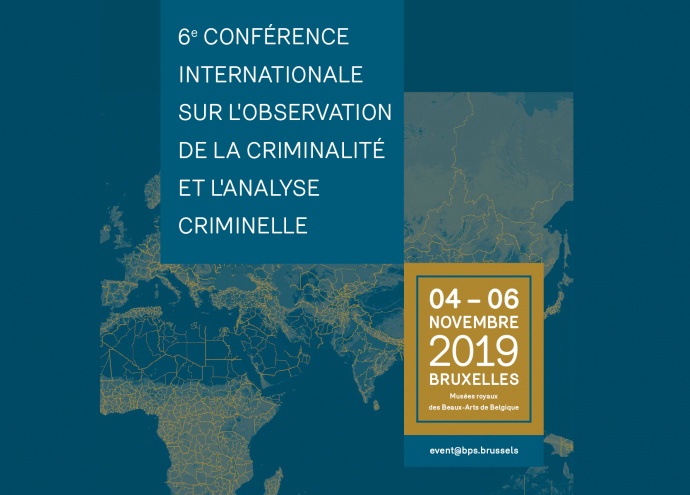 Conférence internationale sur l'observation de la criminalité et l'analyse criminelle | 4-6 novembre | Bruxelles