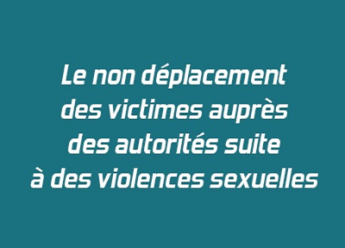Publication du Flash'Crim n°24 sur le non déplacement des victimes de violences sexuelles