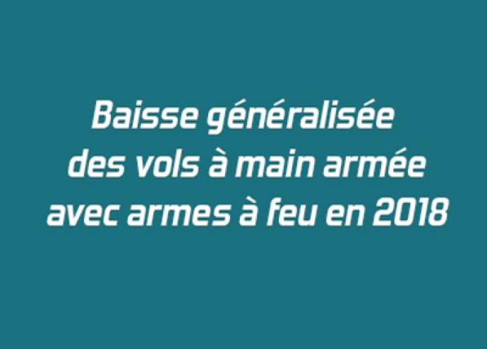 Publication de la Note n°38 sur les vols à main armée