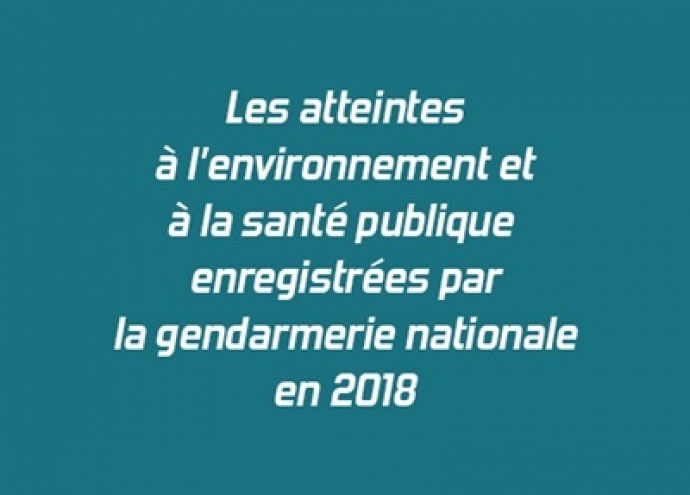 Publication de la Note n°45 sur les atteintes à l'environnement et à la santé publique