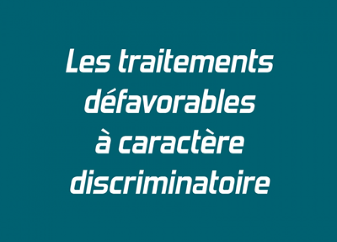 Publication du Flash'Crim n°32 sur les traitements défavorables à caractère discriminatoire