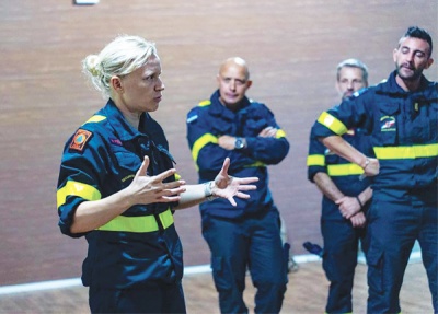 Les femmes dans les métiers de la Sécurité civile. Portraits