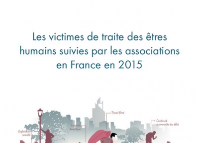 Les victimes de traite des êtres humains suivies par les associations en France en 2015