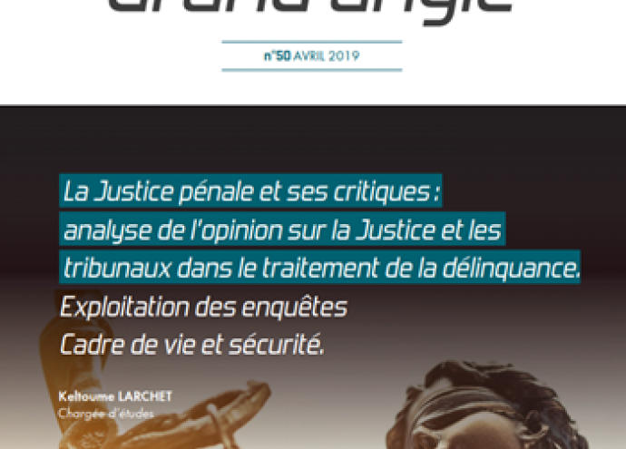 La Justice pénale et ses critiques : Analyse de l'opinion sur la Justice et les tribunaux dans le traitement de la délinquance